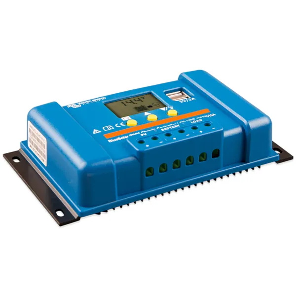 PWM solárny regulátor Victron Energy BlueSolar-LCD&USB 5A