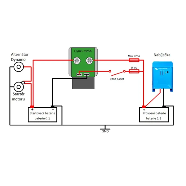 Propojovač batérií Cyrix-ct 12-24V 230A
