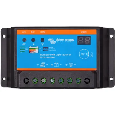 PWM solárny regulátor Victron Energy BlueSolar-light 5A