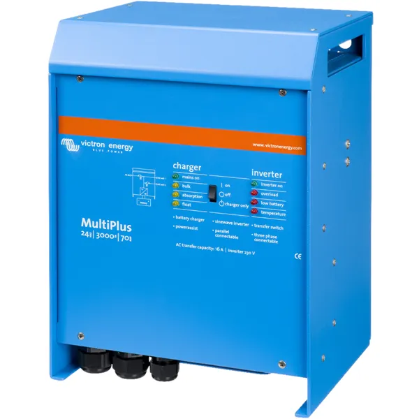 Menič/nabíjač Victron Energy MultiPlus 24V/3000VA/70A-16A