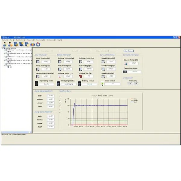 PWM solárny regulátor EPever 20A 12 / 24V séria LS