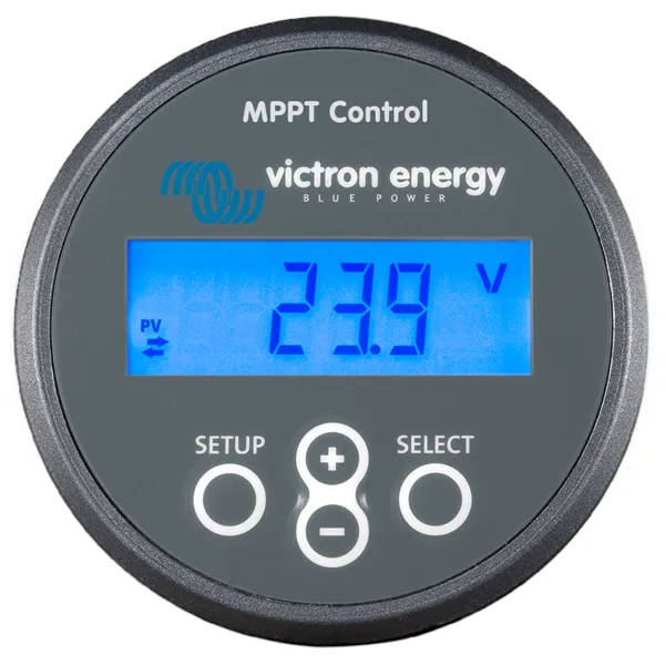 Displej MPPT regulátorov Victron Energy