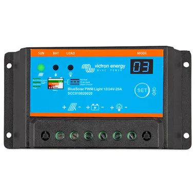 PWM solárny regulátor Victron Energy BlueSolar-light 20A