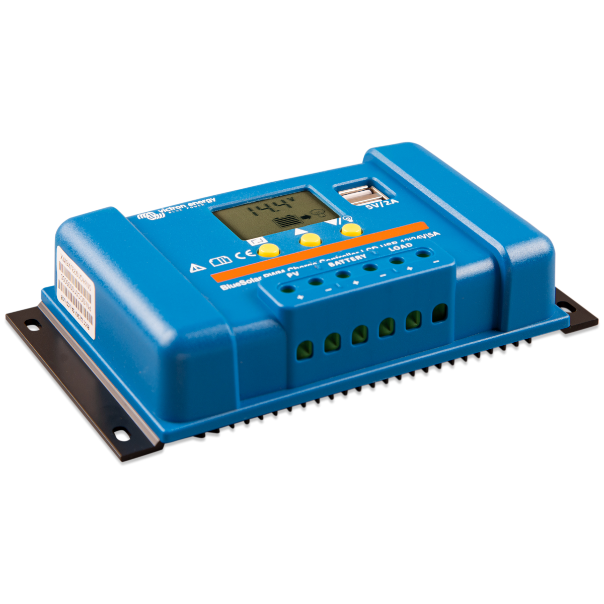 PWM solárny regulátor Victron Energy BlueSolar-LCDandUSB 5A
