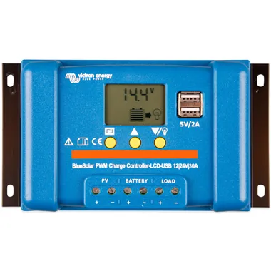 PWM solárny regulátor Victron Energy BlueSolar-LCD&USB 30A