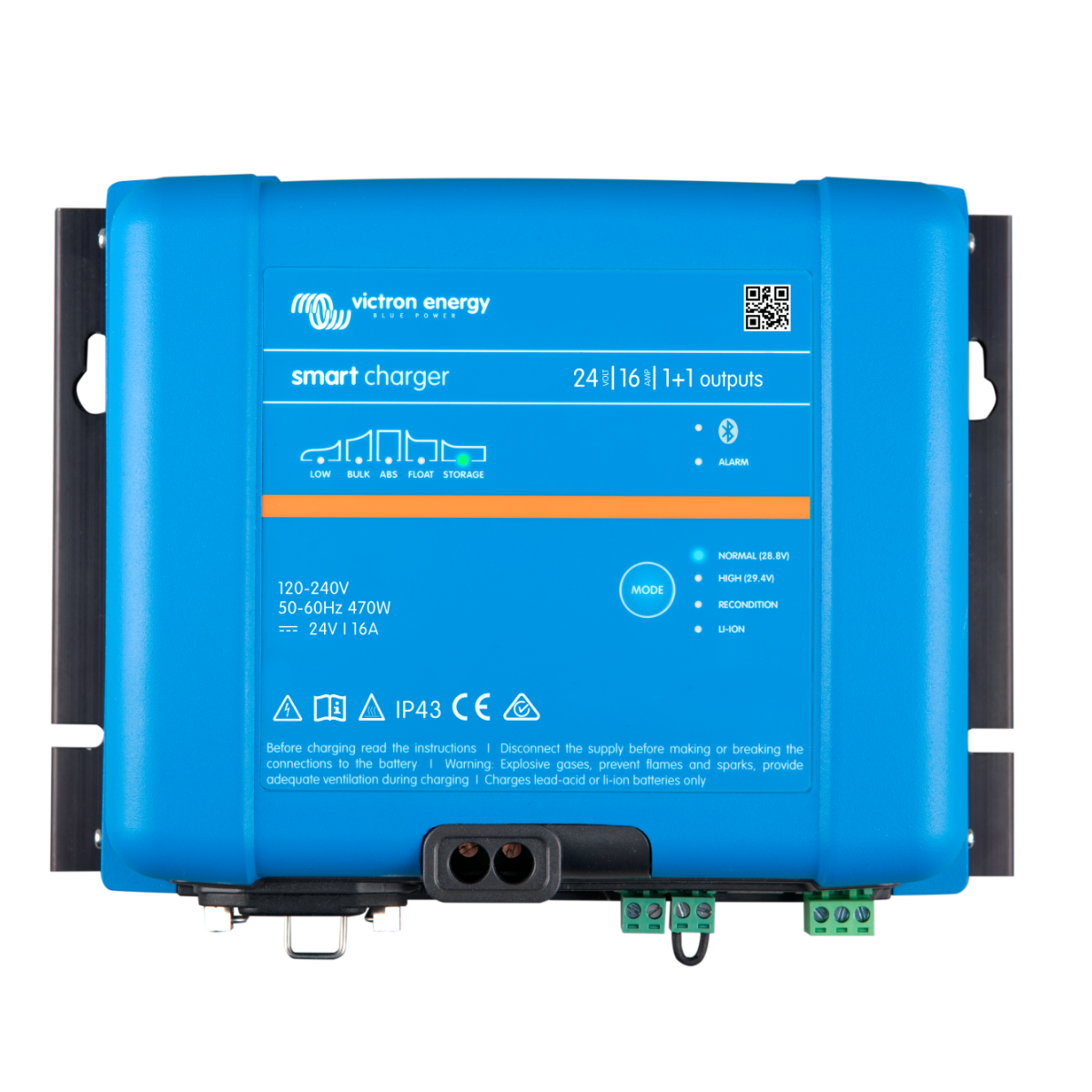 Nabíjačka Victron Energy Smart IP43 Charger 24V/16A (1+1)