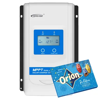 MPPT solárny regulátor EPever 100VDC/ 20A DuoRacer - 12/24V