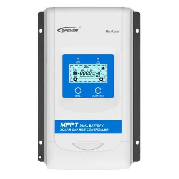 MPPT solárny regulátor EPever 100VDC/ 30A DuoRacer - 12/24V