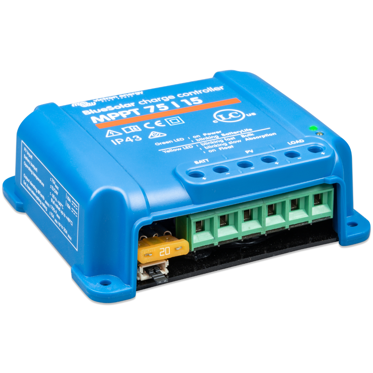 MPPT solárny regulátor Victron Energy BlueSolar 75/15