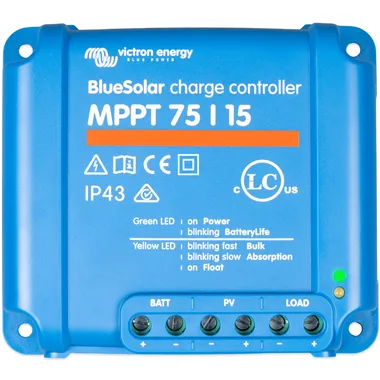 MPPT solárny regulátor Victron Energy BlueSolar 75/15