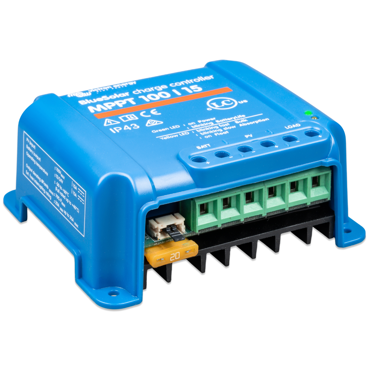 MPPT solárny regulátor Victron Energy BlueSolar 100/15