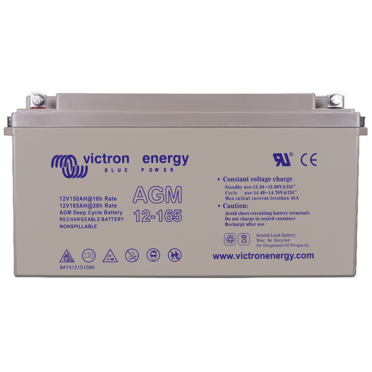 Solárna batéria Victron AGM Deep Cycle 165Ah