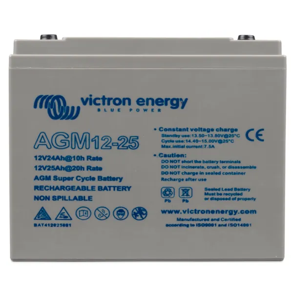 Solárna batéria Victron Energy AGM Super Cycle 25Ah
