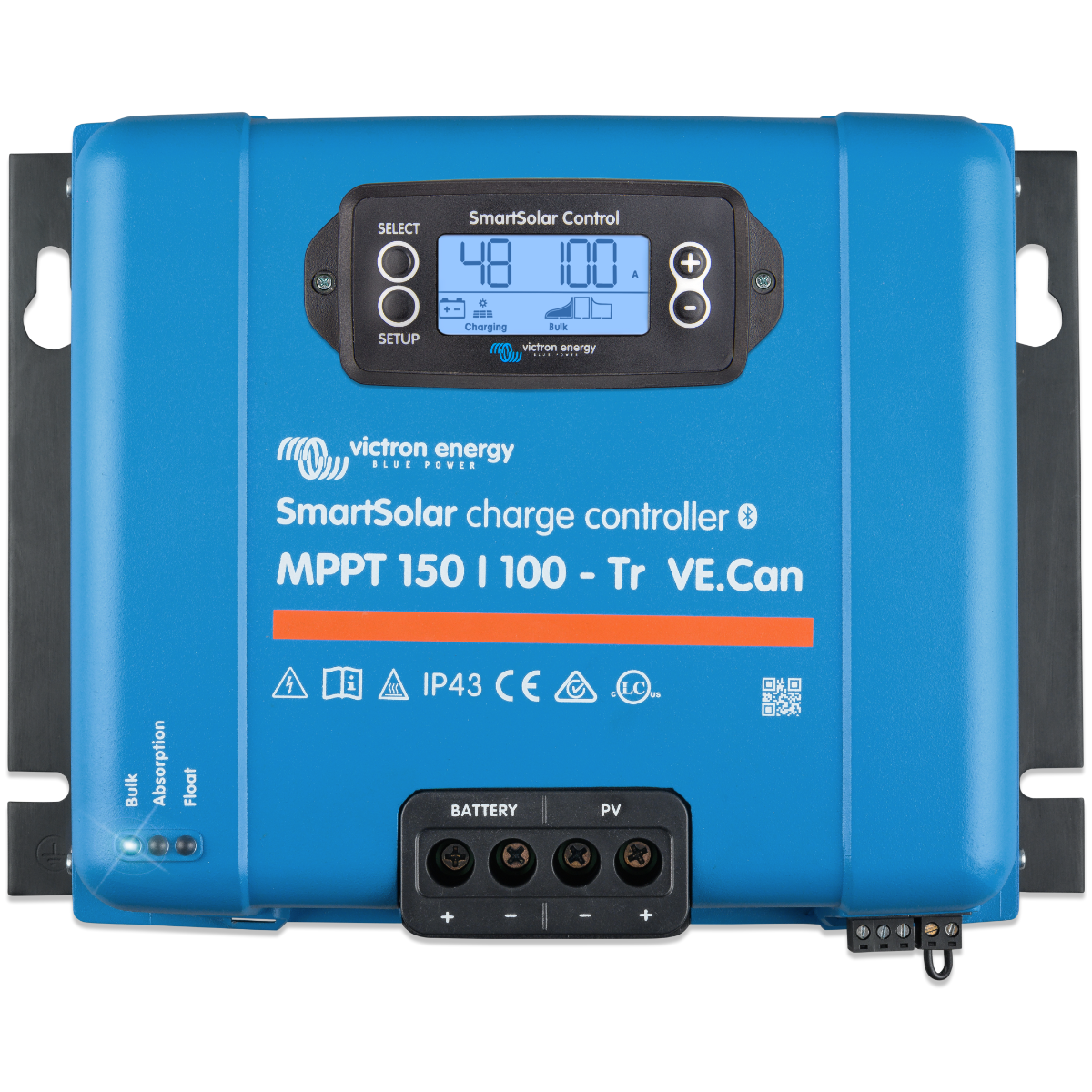 MPPT solárny regulátor Victron Energy SmartSolar 150/100-Tr VE.Can