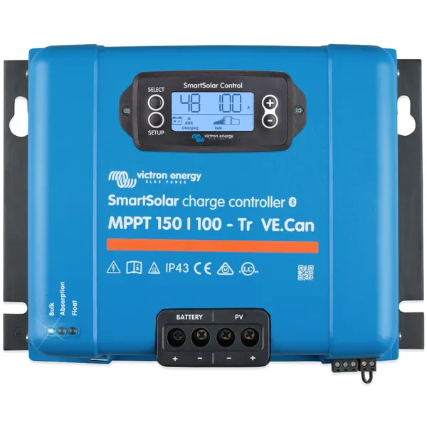 MPPT solárny regulátor Victron Energy SmartSolar 150/100-Tr VE.Can