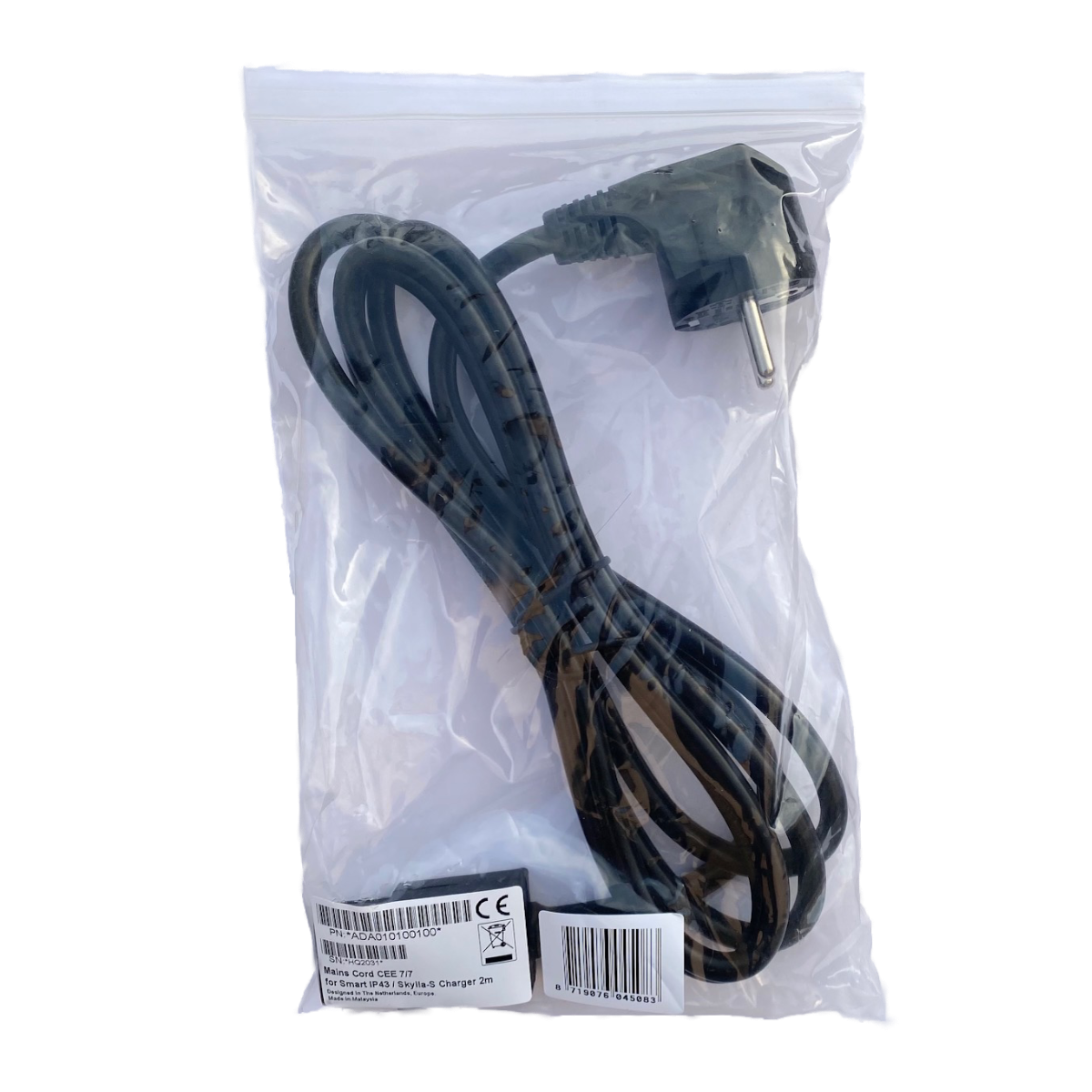 Sieťový kábel CEE 7/7 pre nabíječku Smart IP43