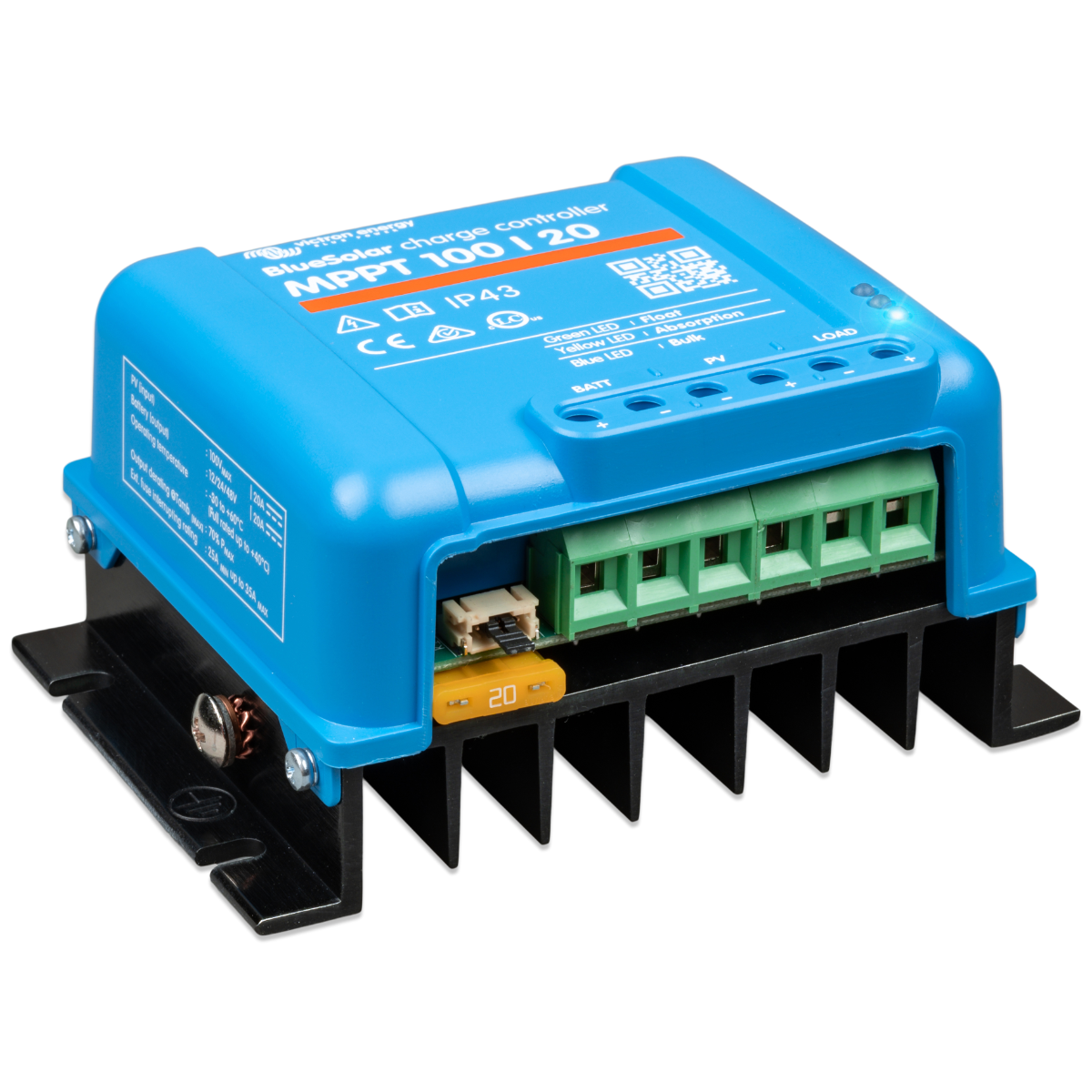 MPPT solárny regulátor Victron Energy BlueSolar 100/20