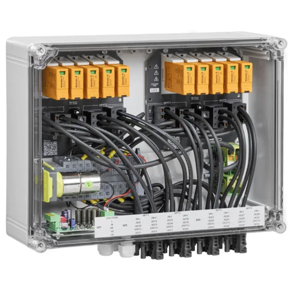 Rozvádzač PVC DC 2I 1O 4MPP RD SPD1R WM4 11