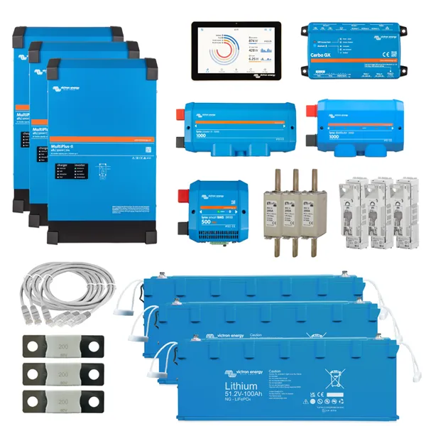 Victron Energy UPS 3F, 48V/5000VA, 15.36 kWh