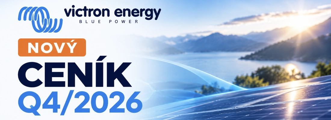 Nový ceník Victron Energy Q4/2026